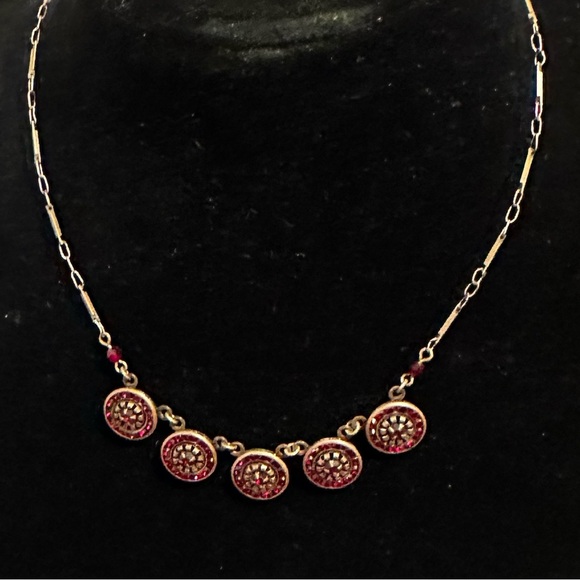 Garnet necklace - Picture 2 of 7